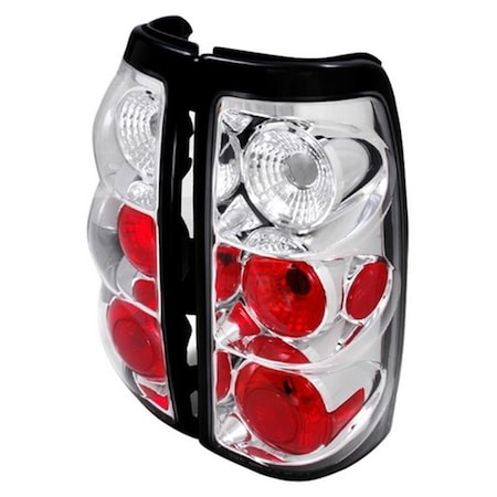 Overtime Altezza Tail Light for 99 to 02 Chevrolet Silverado Chrome - 10 x 12 x 18 in. OV2654329